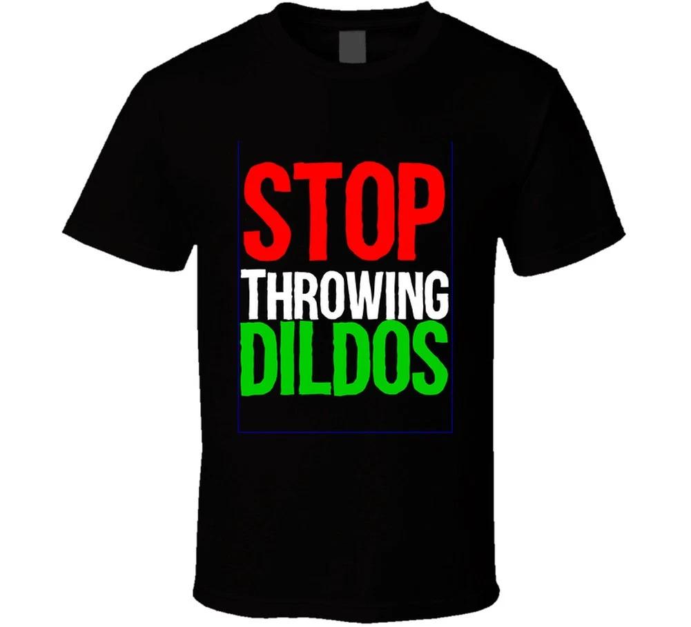 

Stop Throwing Dildos At Womens Basketball Games Funny Gift T Shirt 2XL