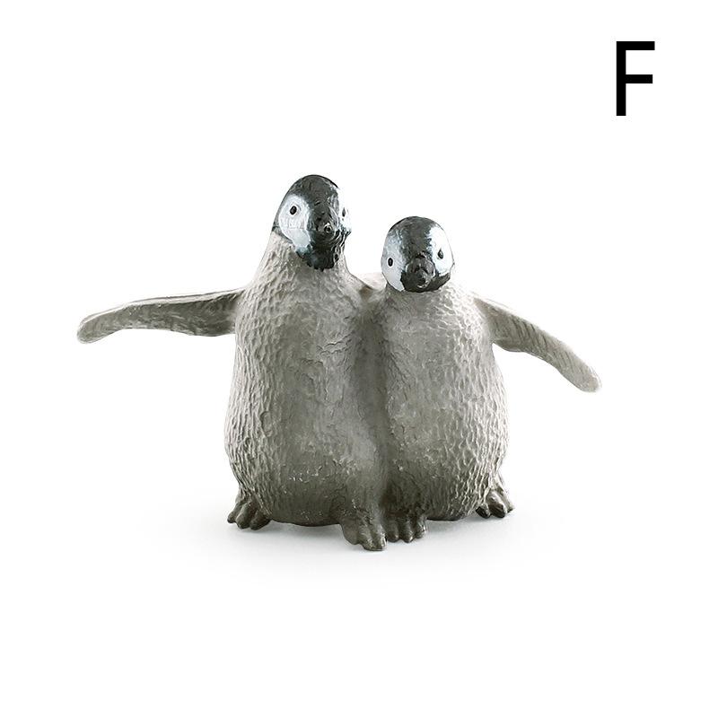 

Моделирование пингвина, множественные фигурки для моделирования, ПВХ, морской пейзаж, животные, украшения для детей, игрушки, домашнее украшение