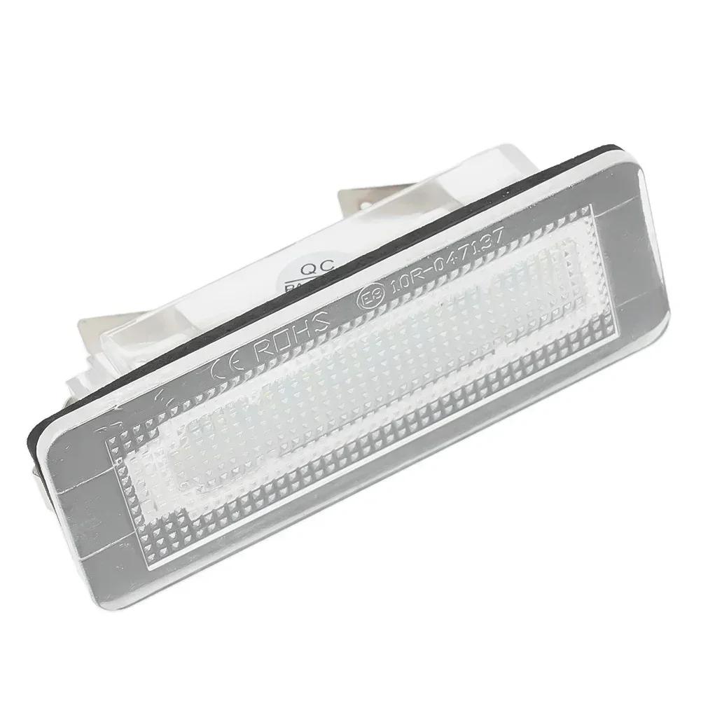2pcs Car LED License Plate Lights White For Smart Fortwo Coupe /Convertible /Cabrio 450 451 W450 W451 W453 Low Consumption