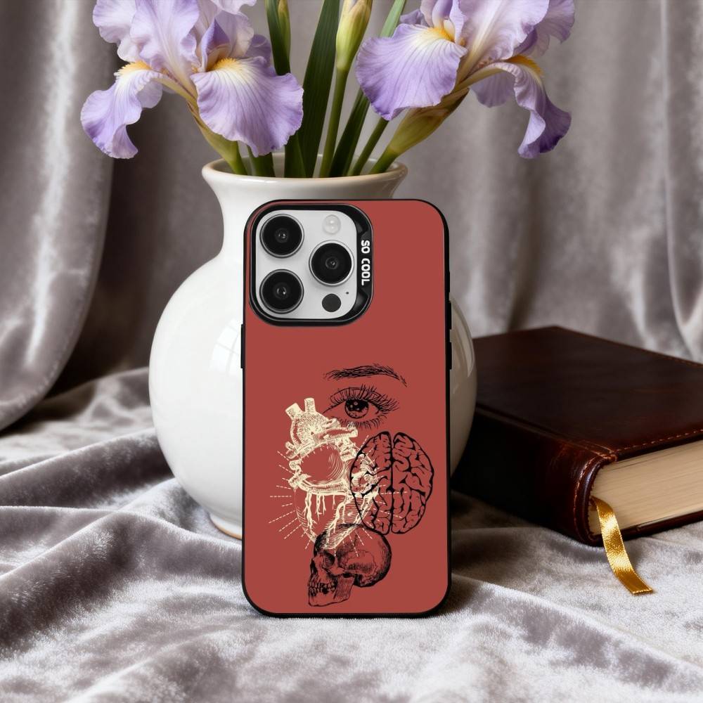 P-Psychologist Profession P-Psychology  Phone Case For iPhone17,16,15,14,13,12,11 Plus,Pro Max Black Candy silver phone case