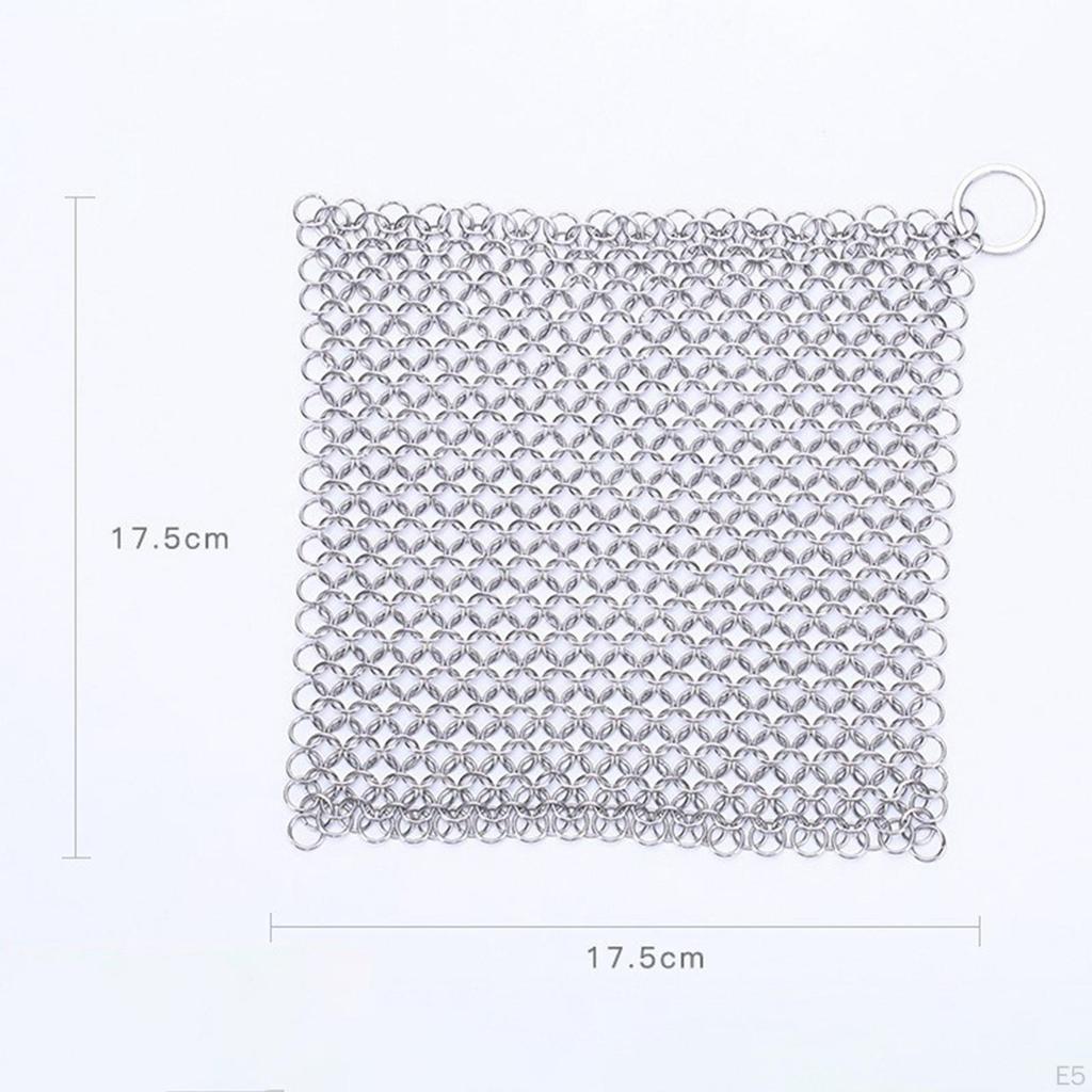 Gusseisenreiniger Scheuerschwamm Edelstahl Scheuerschwamm Mehrzweck für Teller