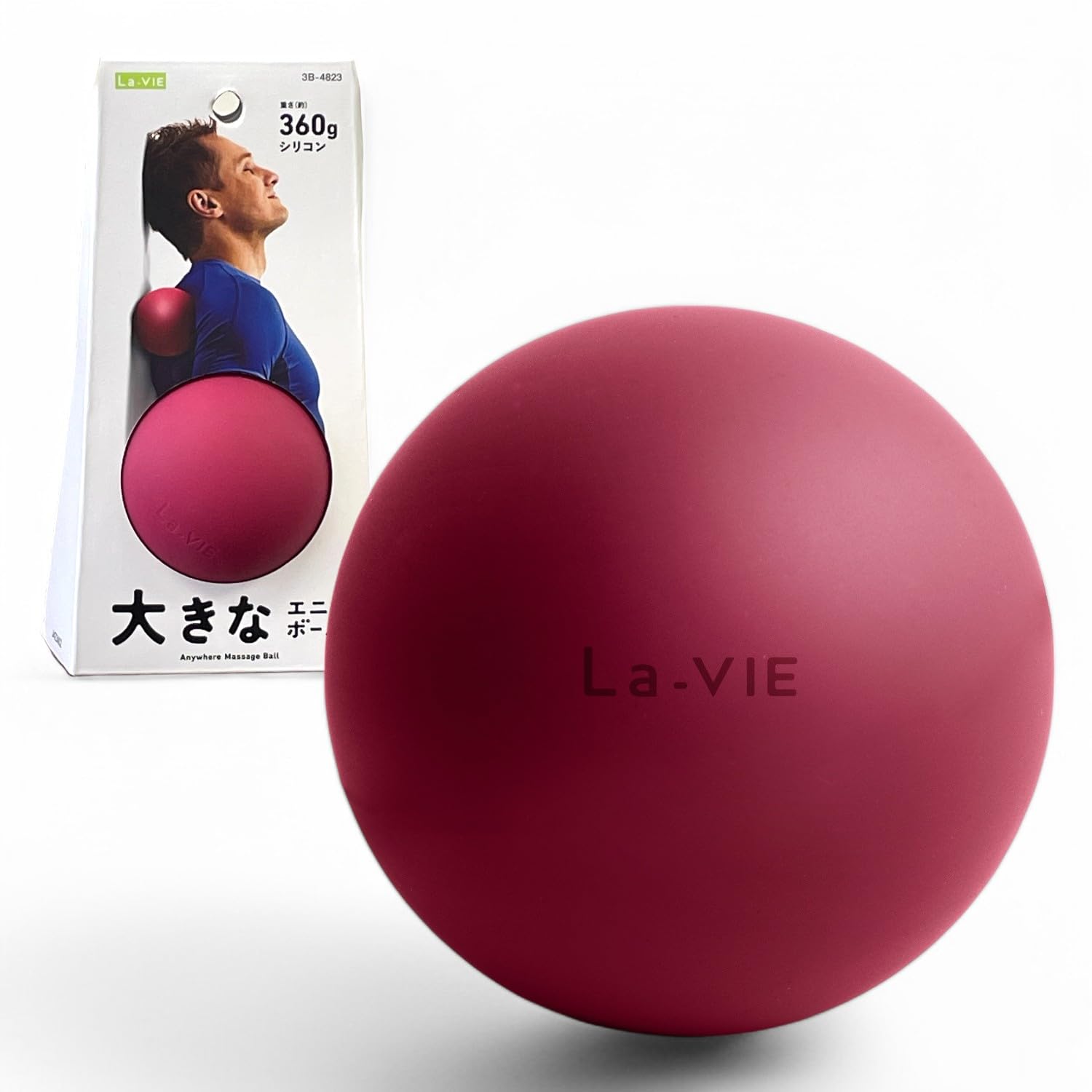

La-VIE Myofascial Release Ball, Large Anyball Foam Roller, 3B-4823 [Genuine Manufacturer Product]