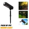 LED Outdoor Solar Lawn Lights Landscape Spotlights IP65 Waterproof Solar Powered Pathway Lamp Yard Garden Spot Light
