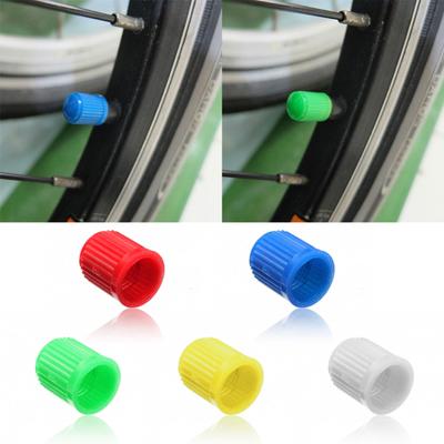 100 Stück Universal Auto Auto Fahrrad Reifen Reifen Ventilschaft Staubkappen Kunststoffabdeckung