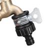 Adaptador Universal para Torneira de Água 12mm-16mm Conector de Mangueira Plástico Conector Rápido Torneira para Lavagem de Carro Irrigação de Jardim