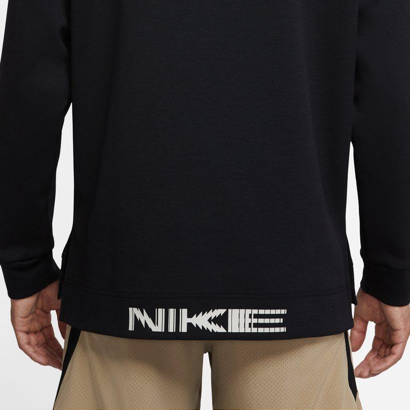 Nike Sweatshirts Men's Black Hooded Moderate DD1972-010