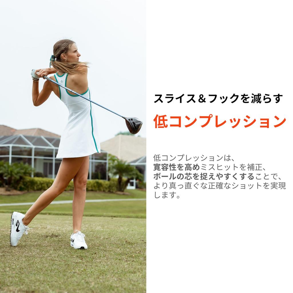 TRUSTTrust Golf Ball PantherStraight Flight & Stopping PowerBIG MAX High-Rebound CoreBalances Distance and Control 1 Dozen (12 Balls) Orange