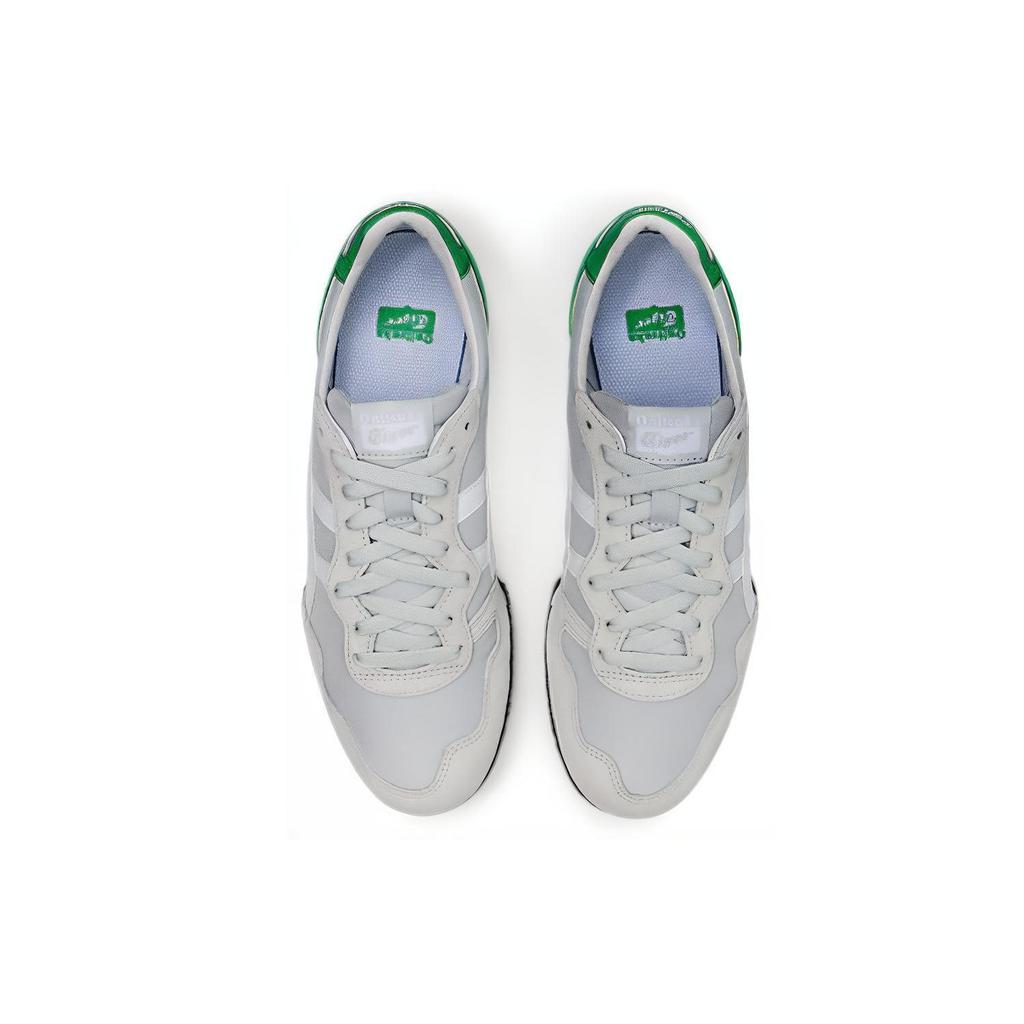 Onitsuka Tiger Serrano Comfortable Non-Slip Durable Lightweight Supportive Low-Top Casual Shoes Unisex sneaker Gray Green 1183A237-021