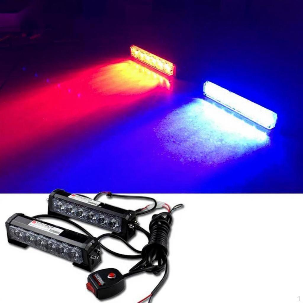 Super Bright Motorcycle Lightemitting Diode Blink Light, Twotone Color, Waterproof, Warning.