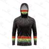Mens Long Sleeve Fishing Shirt With Face Cover UV Protection Quick Dry Breathable Ice Silk Feel Outdoor Angling Apparel