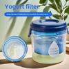 Yogurt Strainer Whey Separator And Storage Box Reusable Multifunctional Strainer Portable Large-Capacity Greek Yogurt Machine