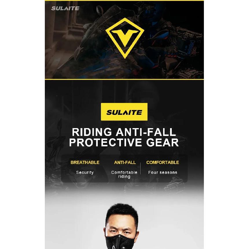 Sulaite Motorcycle Jacket Racing Riding Armor Protector ATV Motocross Body Protection Jackets Enduro Clothing Protective Gear