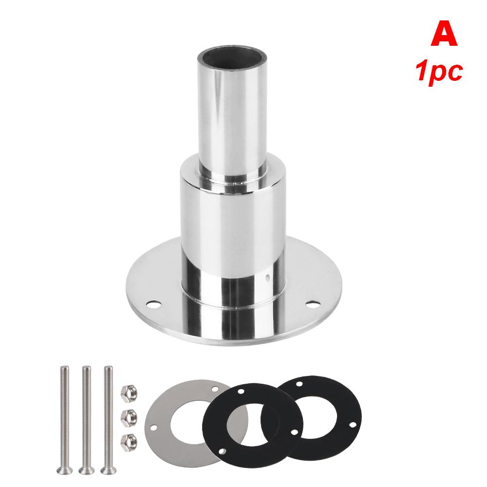 Boat Accessories Stainless Steel Thru Hull Exhaust Fitting Tube Pipe Air Diesel Vent Heater Socket 24mm Dia. RV Hardware Parts