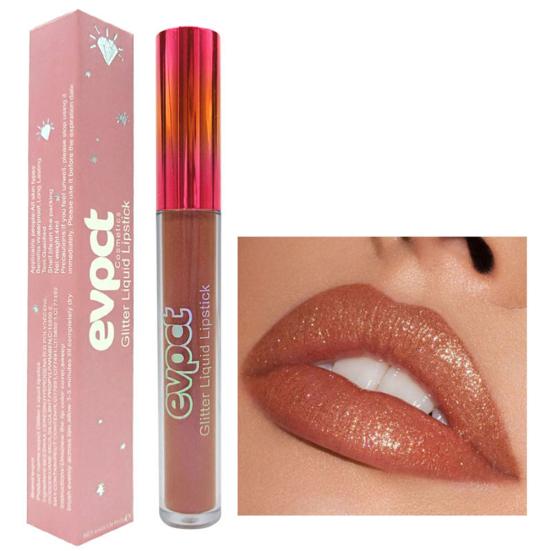 

Evpct Матовая металлическая блестящая губная помада с длительным эффектом, нелипкая, стойкая жидкая помада