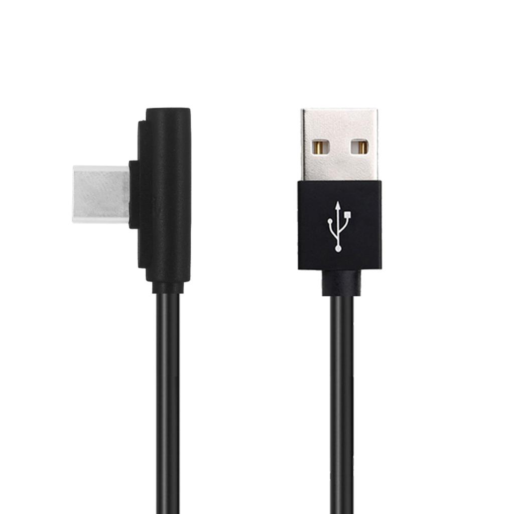 Usb Charging Cable Type-c 90 Degree Elbow Charger Power Cable Compatible For Switch Game Console Mobile Phone