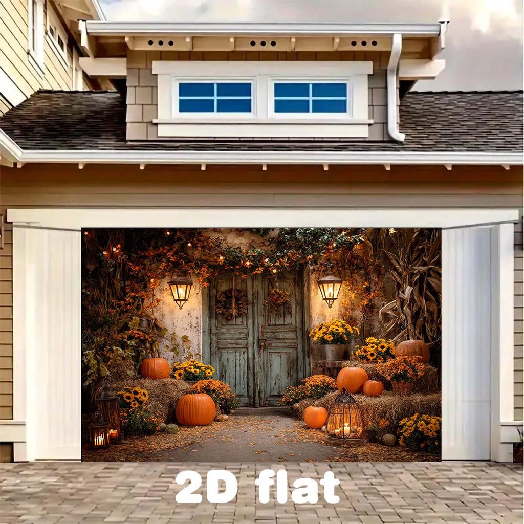 2D Flat Design 1 Piece Theme of Autumn Harvest. It Is Very Suitable for Props and Decoration.