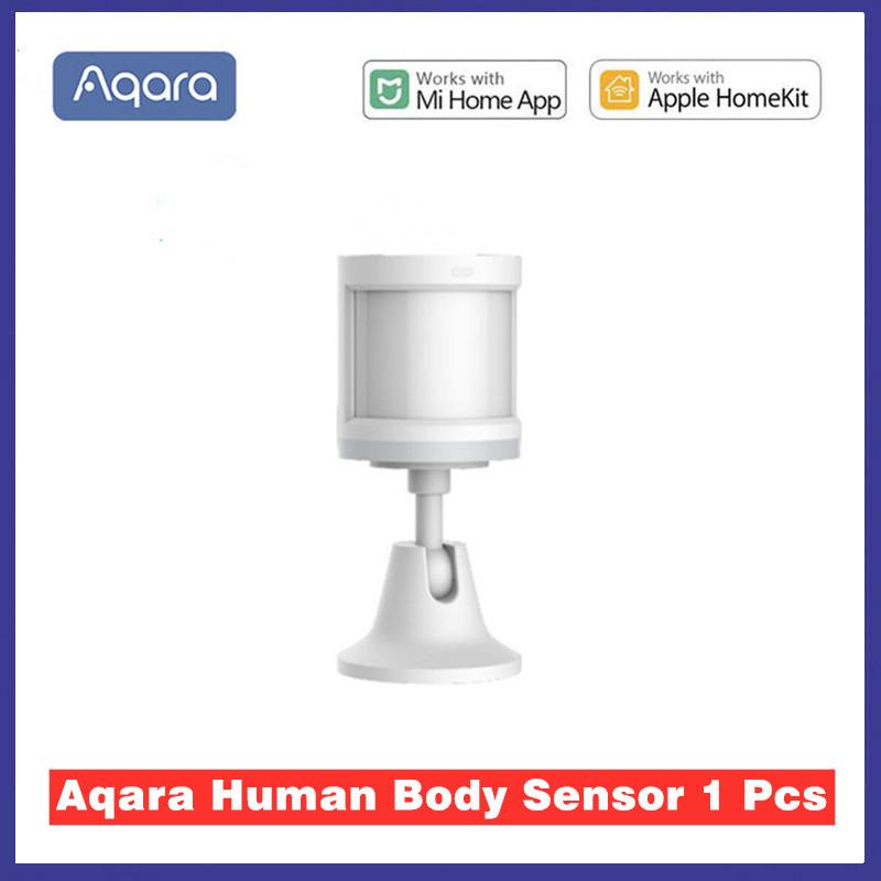 Original Aqara Motion Sensor Smart Human Body Sensor ZigBee Movement Motion Wireless Connection Smart Home For Xiaomi Mi home 1 Pcs Aqara Sensor