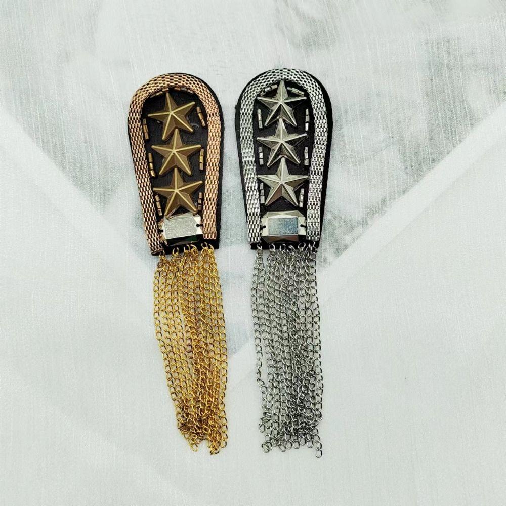 Epaulet Fringe Shoulder Mark Punk Star Shoulder Flash Retro Epaulette Theatre