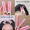 1pcs Lazy High Headtop Artifact, Air Bangs Curling Iron, Forehead Hair Shaping Fluffy Headband Accessory