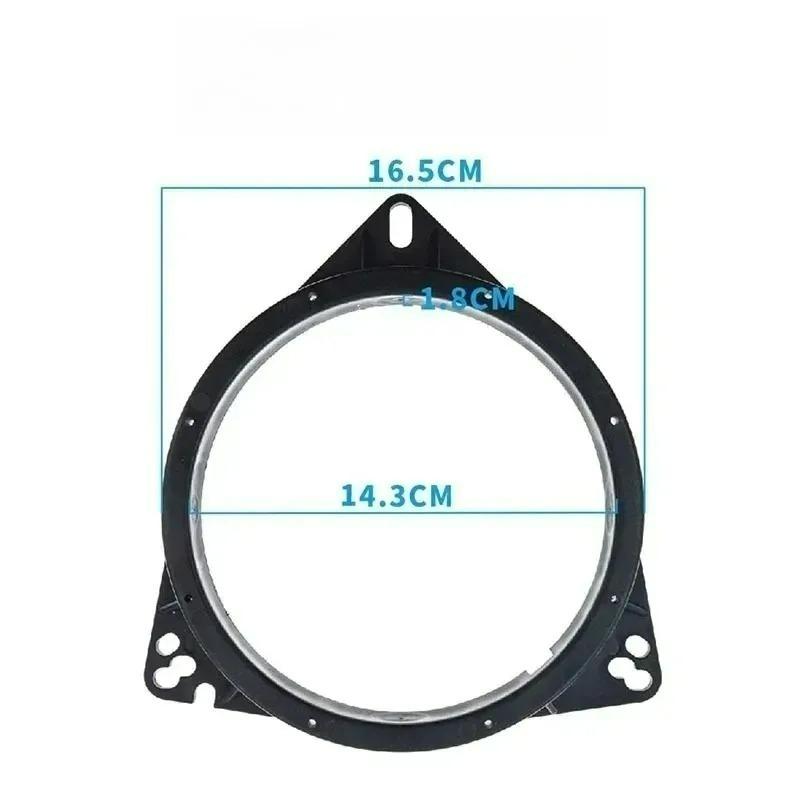 2 Pcs for Solid Horn Pad Special Speaker Mount Mat Speaker Adapter for Bracket Horn Washer Adapter Plastic New