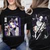 Kanao Tsuyuri Manga Demon Slayer T-Shirts Ästhetik Street Vintage Kimetsu No Yaiba Oberteile 2025 Sommermode Damen Herren T-Shirts