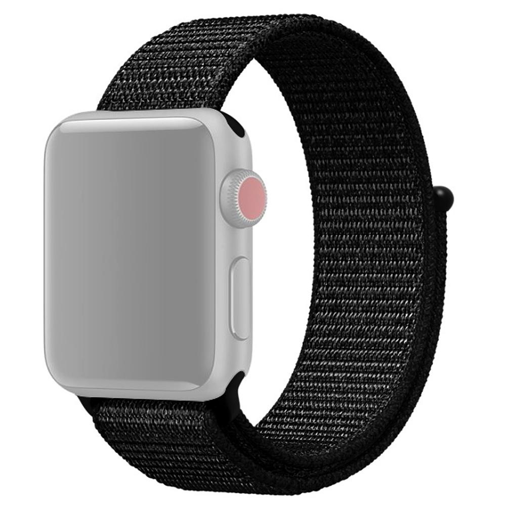 For Apple Watch Series 10 42mm/9 8 7 41mm/6 5 4 SE SE (2022) SE (2023) 40mm/3 2 1 38mm Nylon Watch Band Adjustable Strap