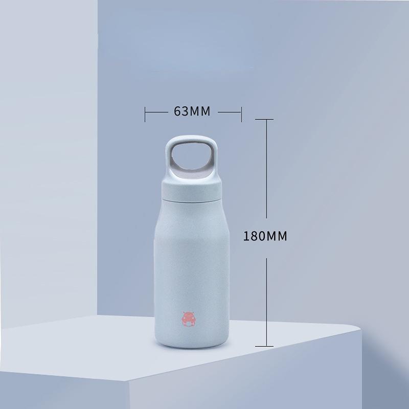 Multi-purpose Portable Thermos Cup 180ml Vacuum Flasks Portable Stainless Steel Thermos Cup Water Bottle Travel Cup Office Thermos Cup