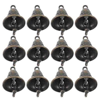 20Pcs Bells Wind Chimes Accessories Alloy Metal Bell Statues Hanging Bell Decorations Home Decor Wind Chime Fengshui