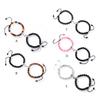 2 Pieces Natural Stone Beads Magnetic Bracelet Couple Connecting Bracelet Valentine's Day Gift for Couple Him and Her