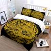 Dragon Pattern Decor Set Soft Comfortable Duvet Cover Bedding Set Included 1*Duvet Cover & 2*Pillowcases, Gift