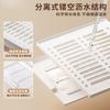 Bottle storage box, tableware storage box, complementary food tools, tableware, dust-proof with lid, drain rack