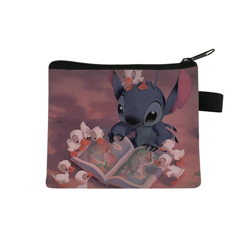 Stitch Coin Purse Children's Cute Large Capacity Key Card Holder
