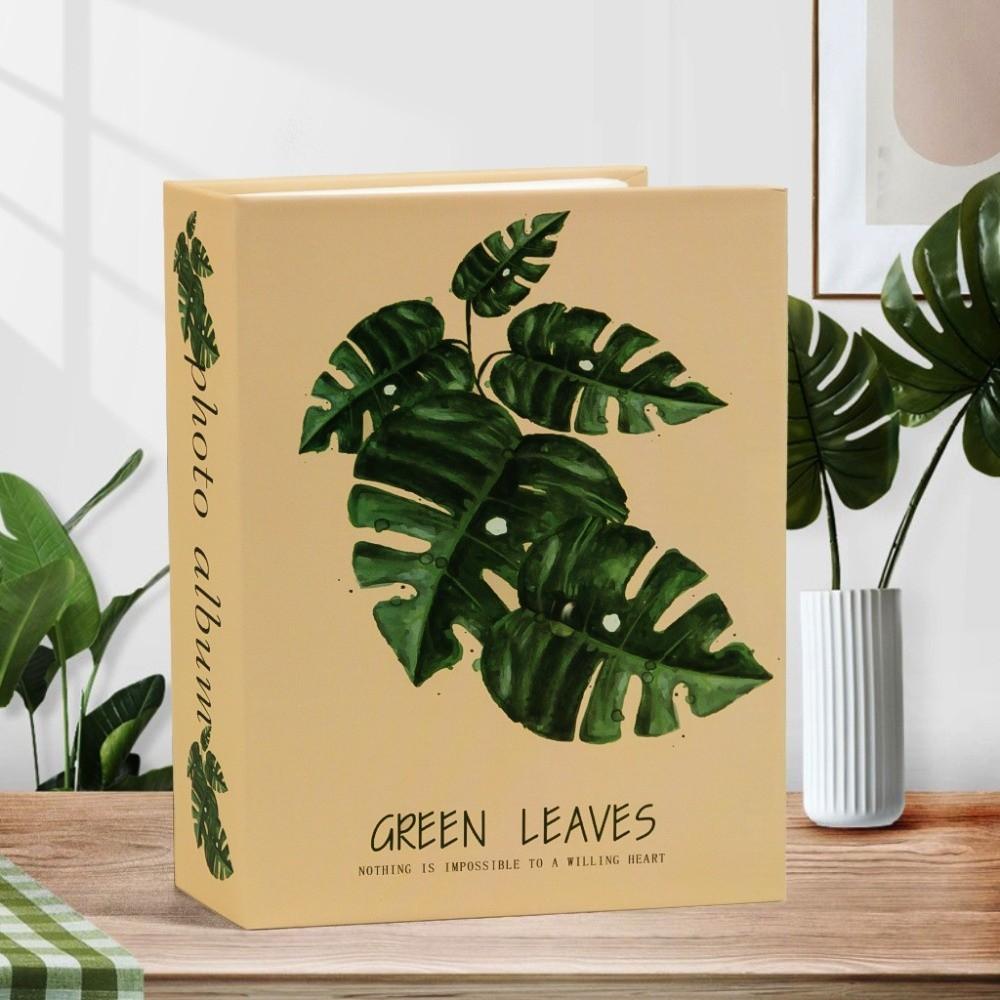 6 Inch 100 Pockets Photo Album Cloth Cover Photo Storage Scrapbook Album  Newborn Memory