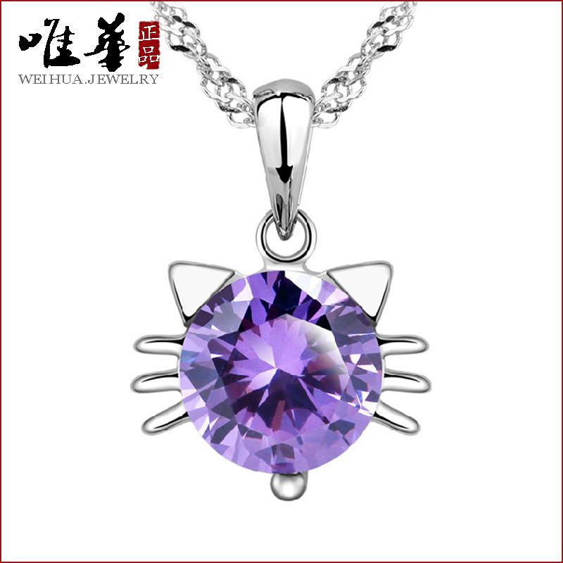 

Персонализированное ожерелье с подвеской в виде кошки-эльфа, короткая женская цепочка на ключицу, милые женские украшения