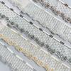 6.5Cm Exquisite Organza Beads Flower Barcode Clothing Dress Window Decoration Belt Decorative Lace Accessories