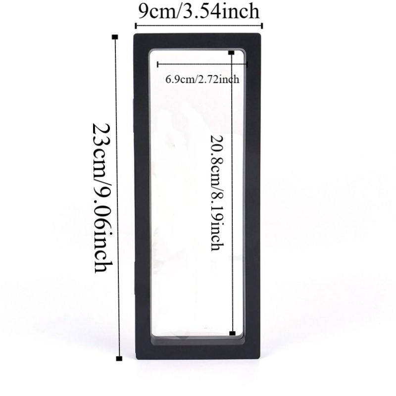 Elastic Jewelry Display Box Colorful Frame Transparent PE Film Box  Gift Display