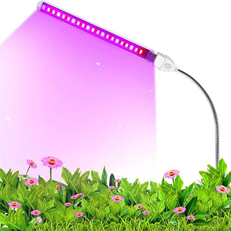 LED světlo pro rostliny, růstové světlo, USB, domácí zelená rostlina, květina, sazenice, plné sukulentní doplňující světlo