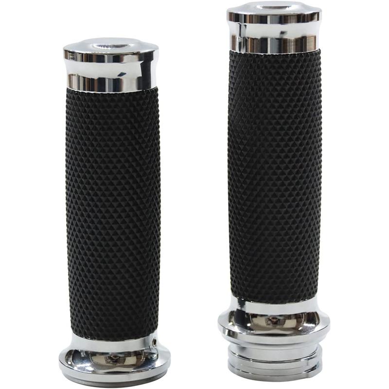 Universal 1In 25Mm Hand Grips Motorcycle Handle Bar Handlebar for Harley Touring Sportster 883 1200 XR for Suzuki