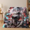 Dark Gothic Sexy Beauty Flannel Blanket Soft Warm Blanket Throw Blanket for Bedroom Living Room Bed Travel Camping Picnic Gift