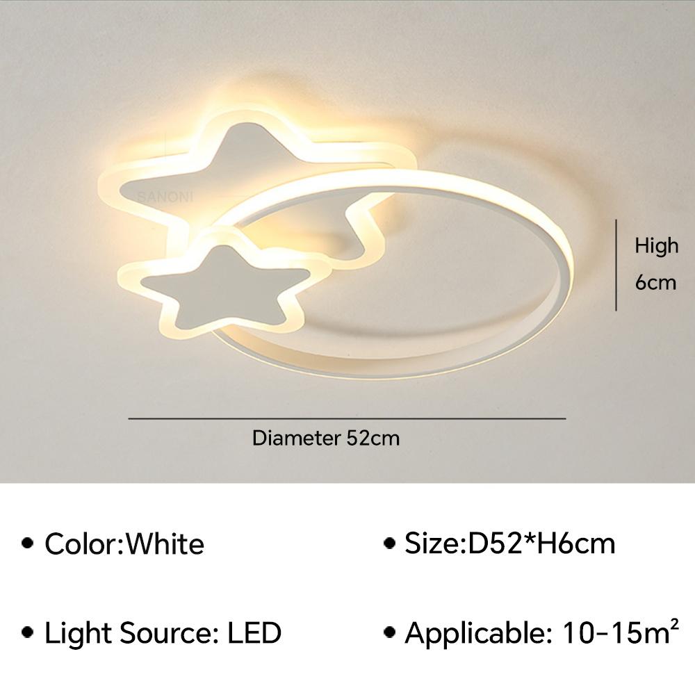 Modern LED Ceiling Lamp For Children Room Living Dining Bedroom Study Aisle Chandelier Indoor Home Decor Lighting Fixture Luster