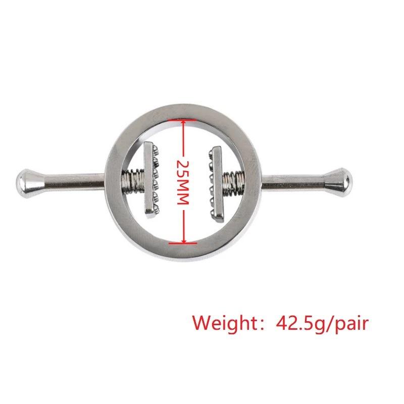 Metal Stainless Steel Female Nipple Brace Milk Clamp Nipple Clip Couple Fast Musical Instrument Adult Sex Health Care Supplies