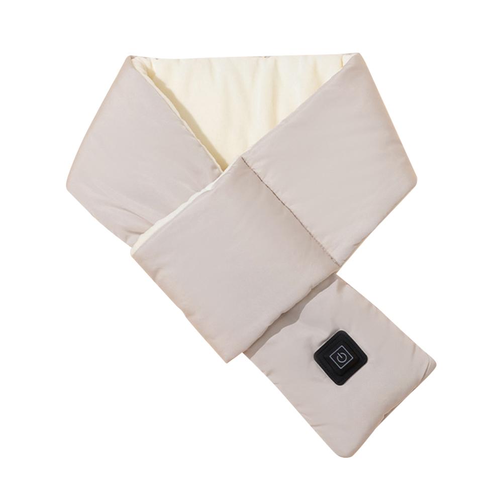 

Электрический USB-шарф с подогревом для шеи, грелка с 3 регулируемыми температурами, утолщенный термошарф для зимы хаки