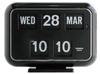 Orologio da Parete Nero TWEMCO con Funzione Calendario Perpetuo QD-35 Orologio/Scrivania
