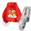 Ensemble de sweat à capuche de sport pour enfants, mode Anpanman abordable, vêtements économiques sans compromis sur la qualité, printemps-automne