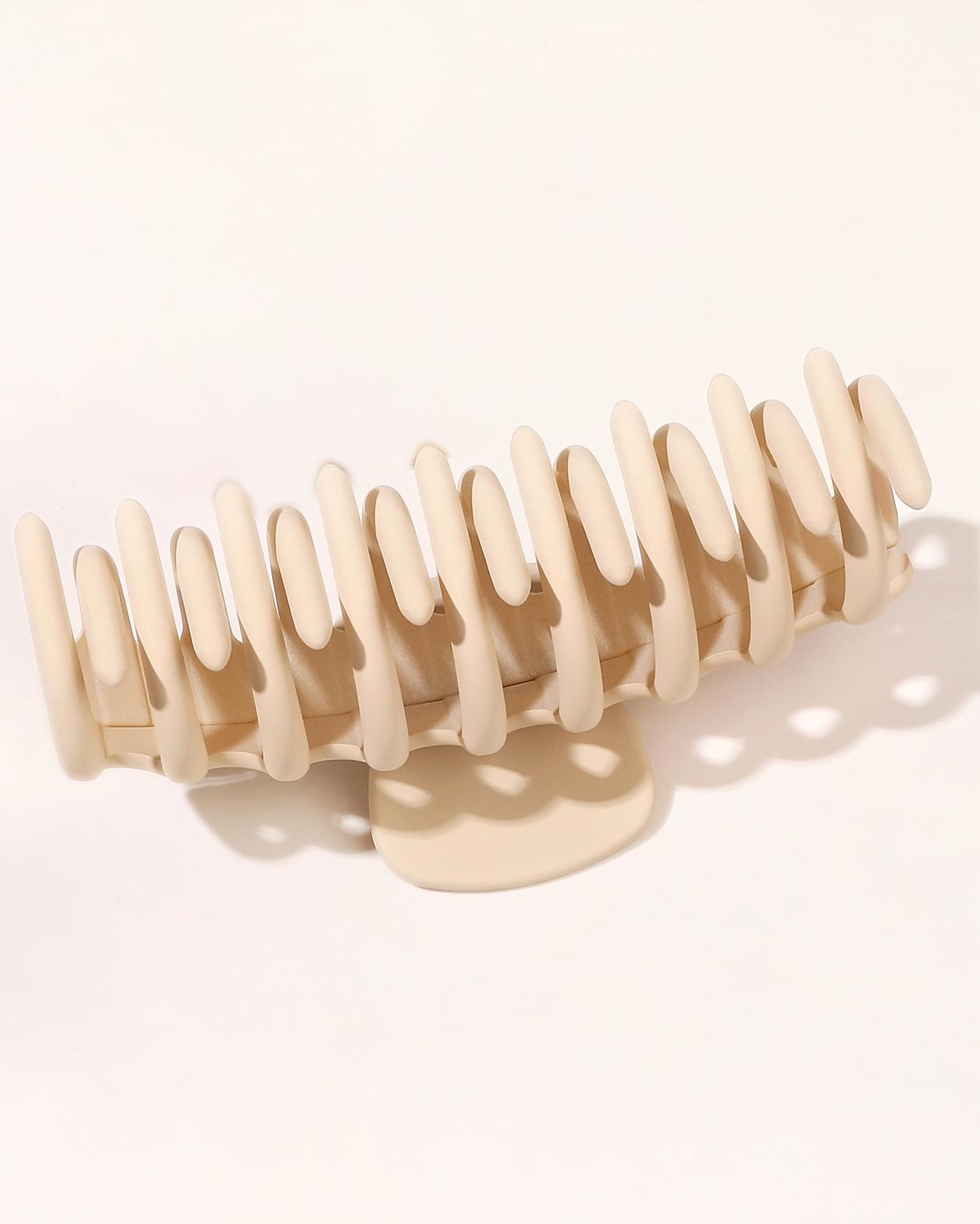 

Large Claw Clips For Thick Hair , Girls Big Hair Clips Claw, Matte Claw Clips, Neutral Hair Clips 4 Pack Size fits all шампанского