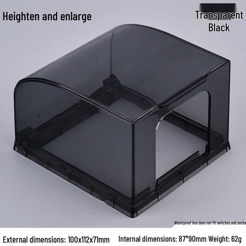 86 Type Waterproof Socket Cover for Bathroom or Toilet
