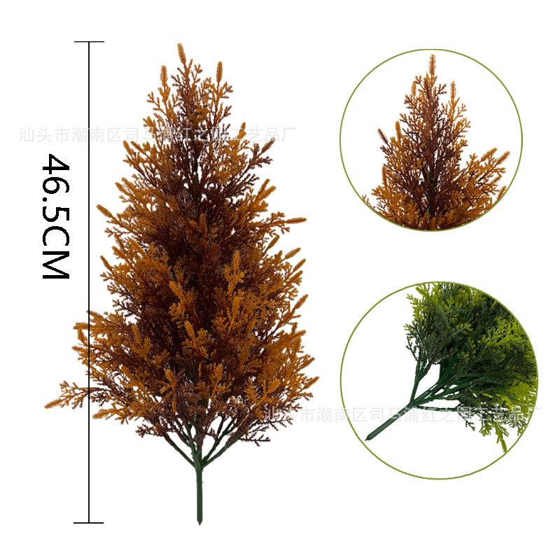 

Искусственная имитация рождественской елки, сосна, кипарис, украшение для дома, приветственная имитация сосны, зеленое растение, поддельное растение из сосны, кипарис, горшочек