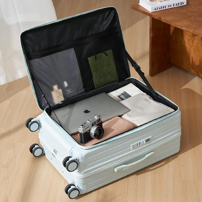 JOURHEY SHI Front-Opening Multi-functional Carry-On Luggage