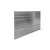 Garden Edging - Uncolored - Aluminum - 10cm X 1m - Set of 20 - Ultra Resistant