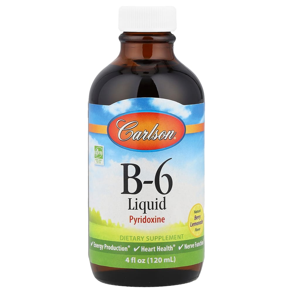 

Carlson Labs B-6 Liquid Berry Lemonade 120ml (4 fl oz) 120ml - 1 ea